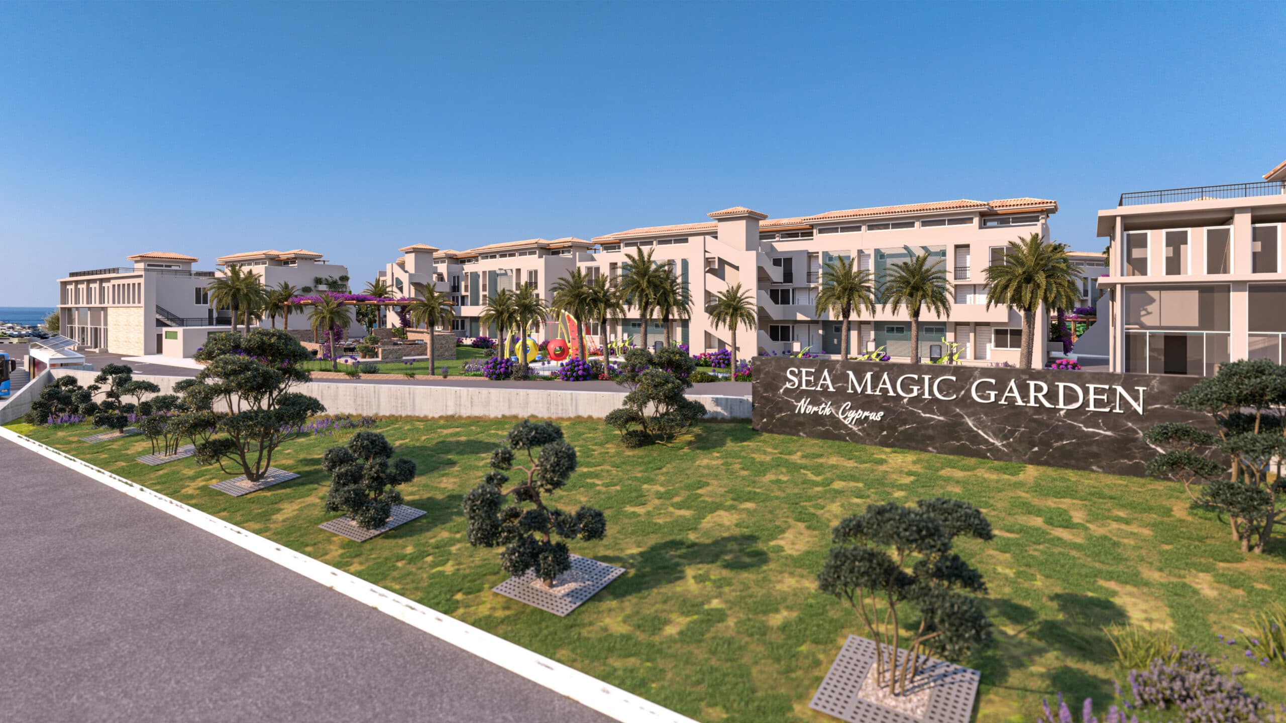 Sea Magic Garden | Sea View Investment Apartments in North Cyprus