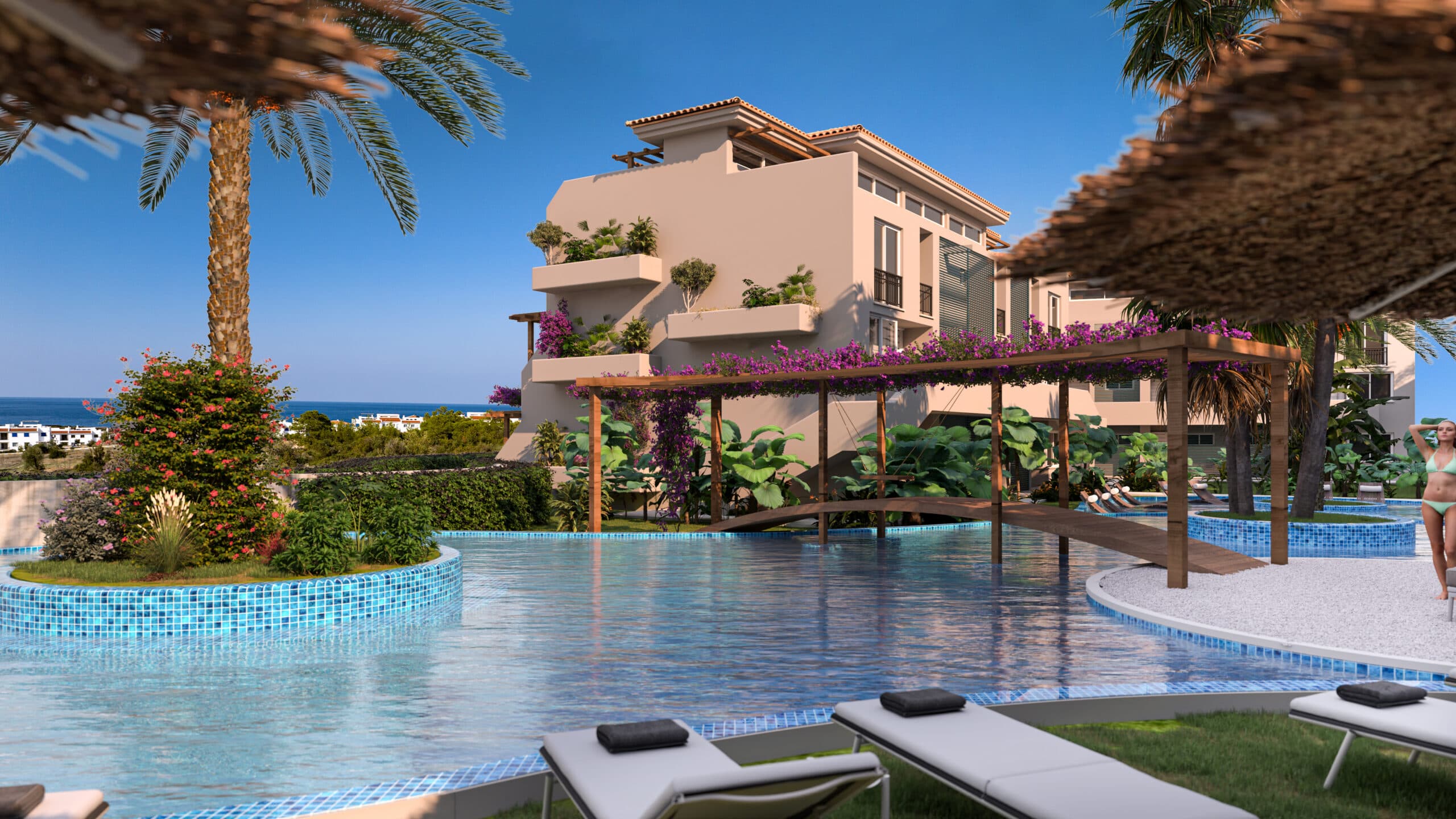 Sea Magic Garden | Sea View Investment Apartments in North Cyprus